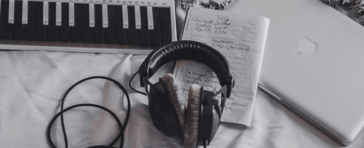 A learner trims a breath on a waveform while checking the script